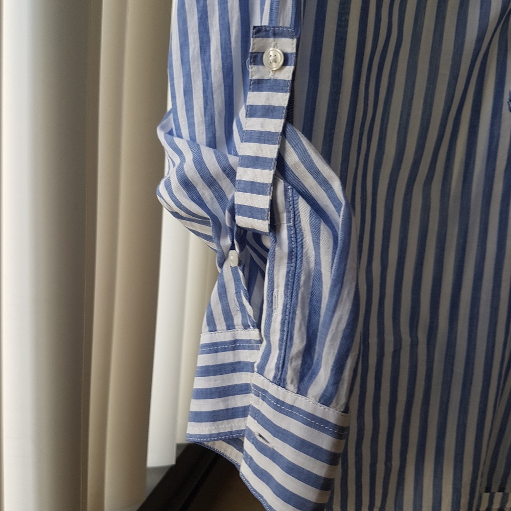 TALBOTS ~ Striped Shirt